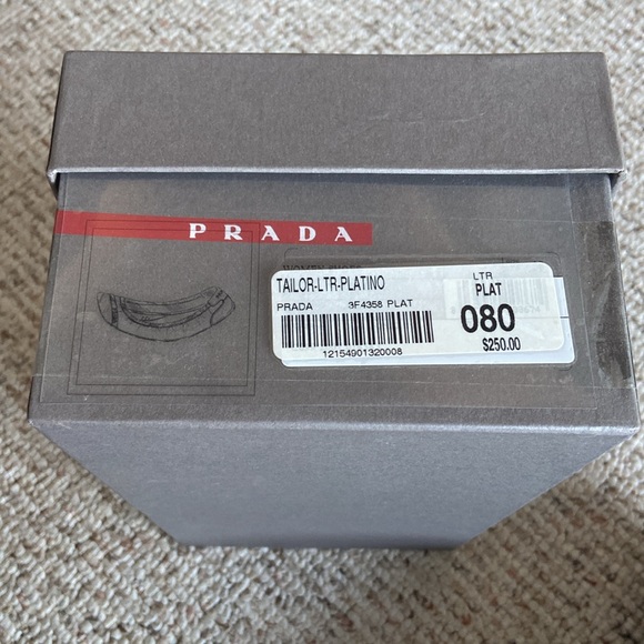 Prada Navy Mesh Ballet Flats size 38 with box - Picture 5 of 8